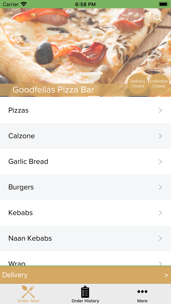 Goodfellas Pizza Bar Middleton