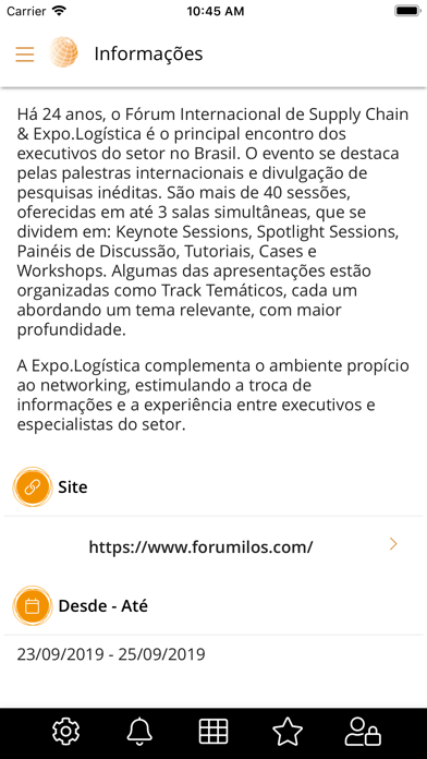 How to cancel & delete Fórum & Expo ILOS 2019 from iphone & ipad 4