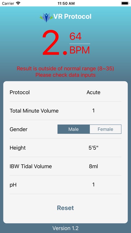 LF Ventilator Protocol