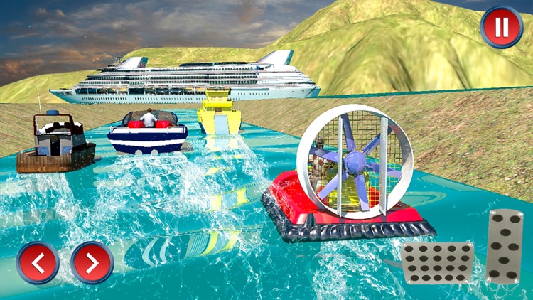 Granny Power Boat Racing Game screenshot-3