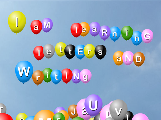 Screenshot #5 pour Alphabet Balloons - Letters
