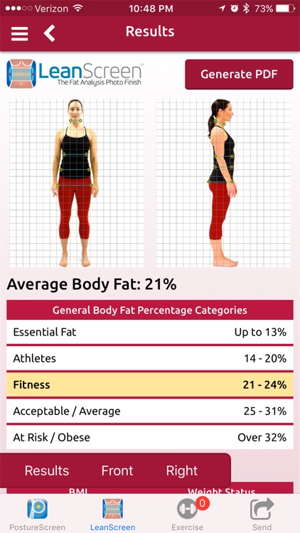LeanScreen: Body Fat Analysis screenshot-0