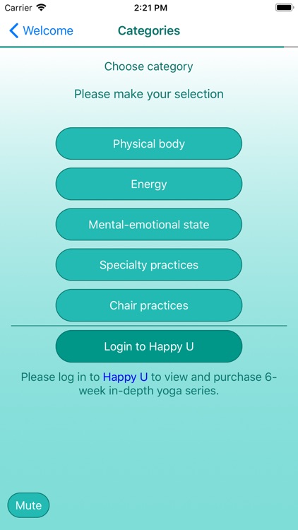 Home yoga practice