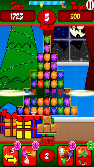 Holiday Ornaments Match 3 screenshot 2