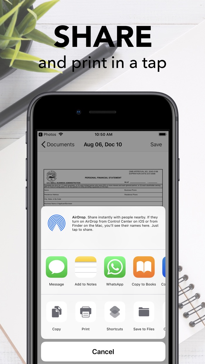 Scanner Edit, Sign, Print PDF