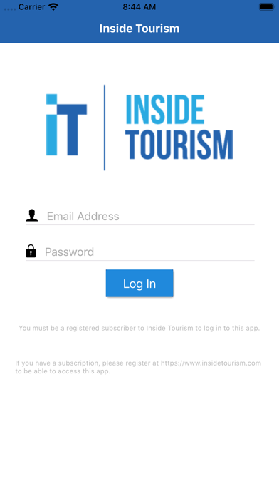 Inside Tourism screenshot 2