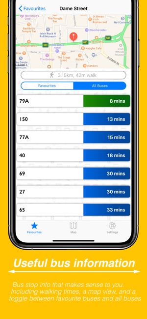 Busasaurus - Dublin bus app(圖2)-速報App