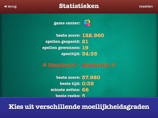 FreeCell ▻ Solitaire iPad app afbeelding 5