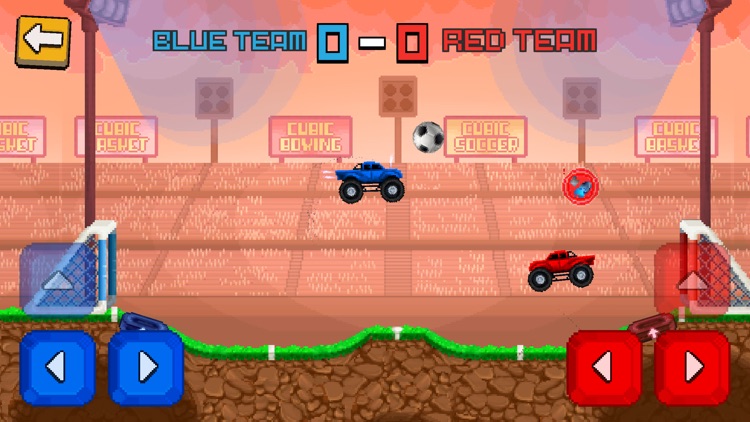 Pixel Cars. Soccer