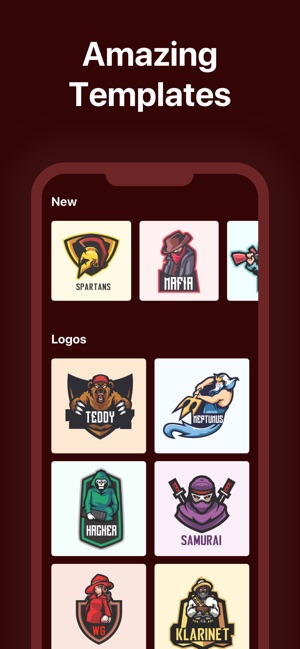 Clan Gaming Logo Maker On The App Store