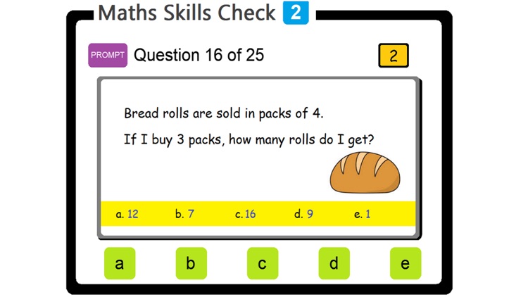 PAM Maths Skills Check 2 screenshot-5