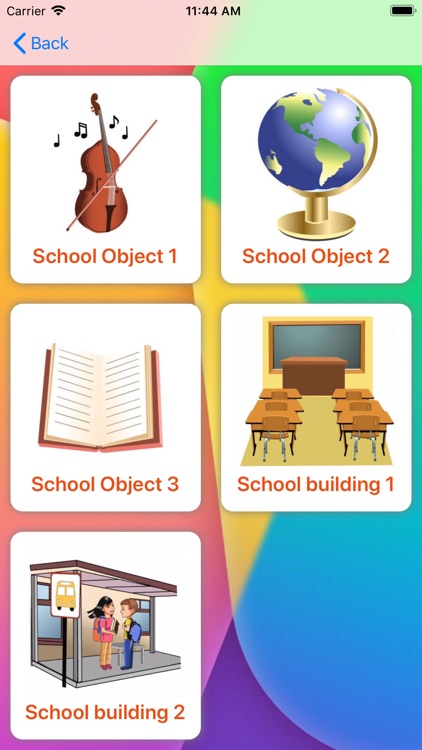 Learn school words screenshot-3