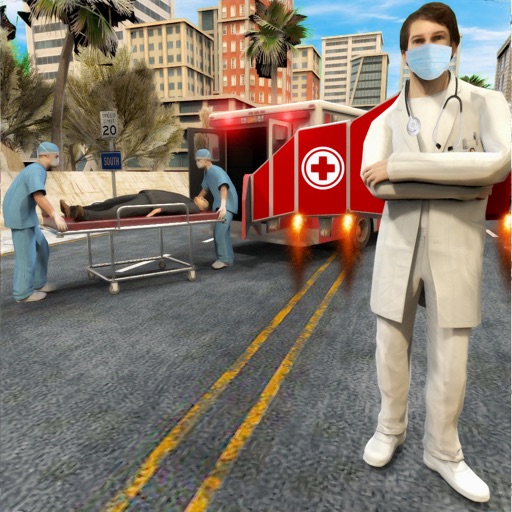 Jetpack Rescue Doctor Games icon