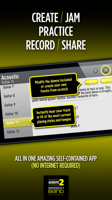 How to cancel & delete SessionBand Acoustic Guitar 2 from iphone & ipad 4