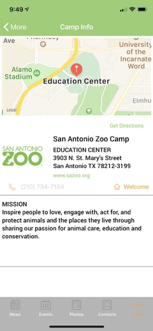 San Antonio Zoo Camp