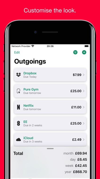 Outgoings - Track Expenses screenshot-6