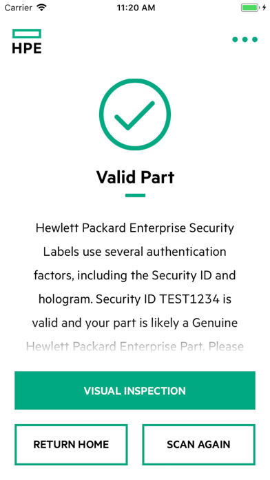 How to cancel & delete HPE Parts Validation from iphone & ipad 3