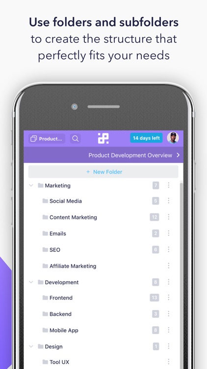 Infinity — Organize, your way.