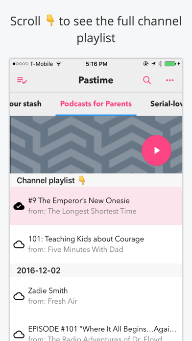 How to cancel & delete Pastime for podcasts from iphone & ipad 2