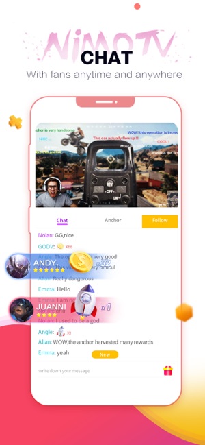 Nimo TV for Streamer - Go Live(圖2)-速報App