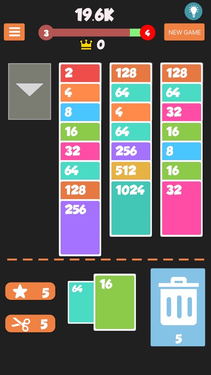 2048 Merge Cards screenshot-3