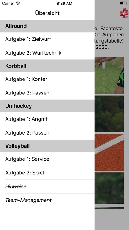 Turnfest Trainings-App