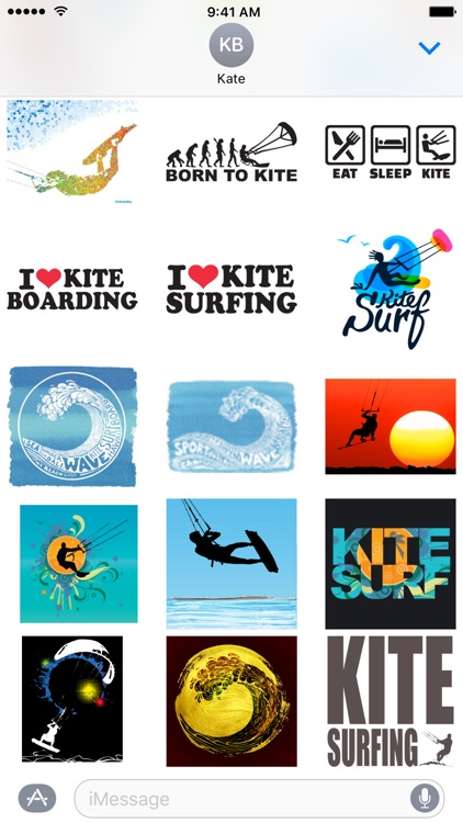 Kiteboarding Stickers screenshot-3