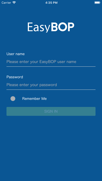 How to cancel & delete EasyBOP SmartForms from iphone & ipad 1