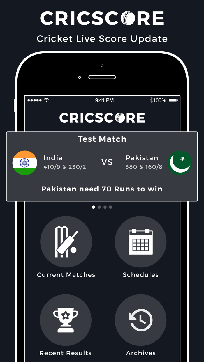 Cricket Live Line - CricScore