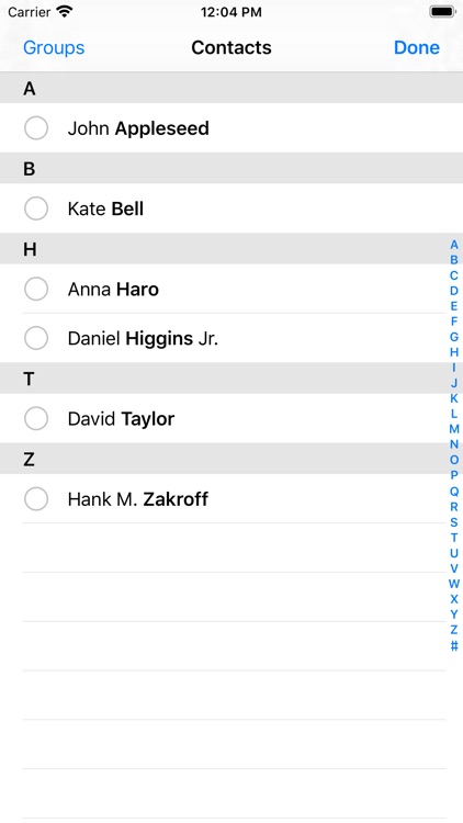 Copy Contacts