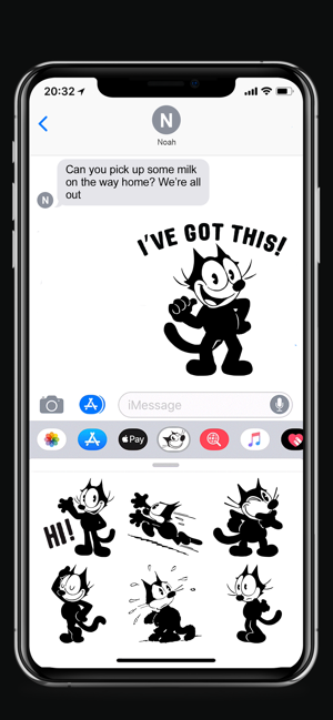 Felix the Cat Classic Stickers(圖2)-速報App