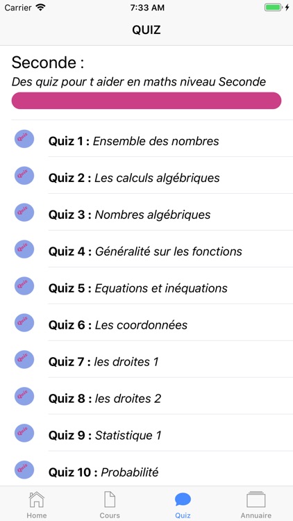 Maths Seconde screenshot-4