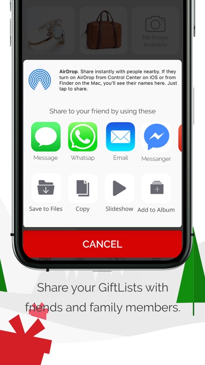GiftList – A Gift Sharing App