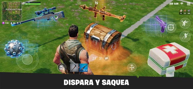 Fortnite En App Store - capturas de pantalla del iphone