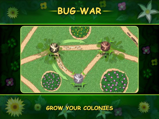 Bug War: Strategy Game screenshot 6