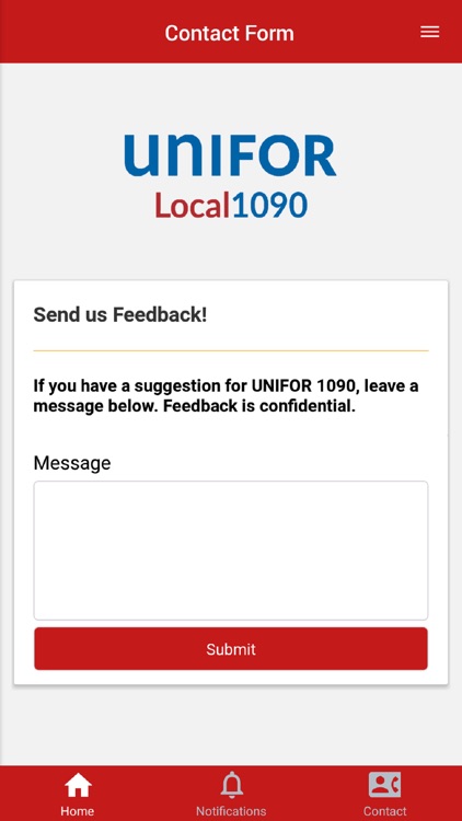 Unifor Local 1090 screenshot-3