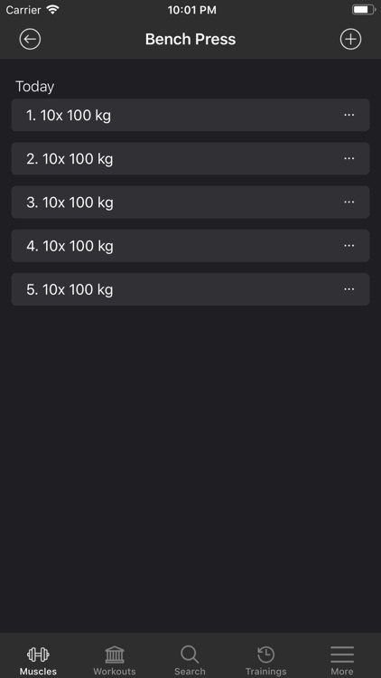 TheFitnessApp - Gym Log screenshot-3