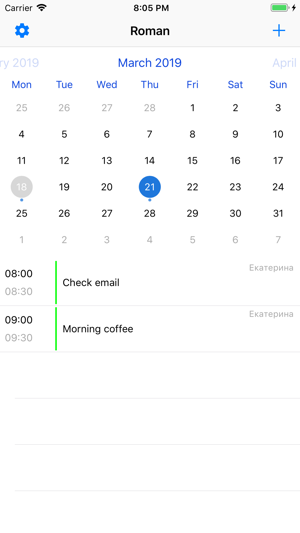 Shared Calendar Pro