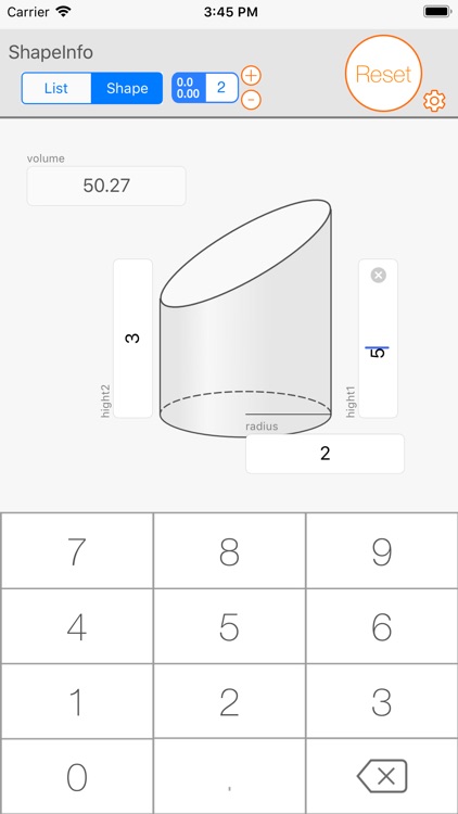 Figure calculator ShapeInfo screenshot-4