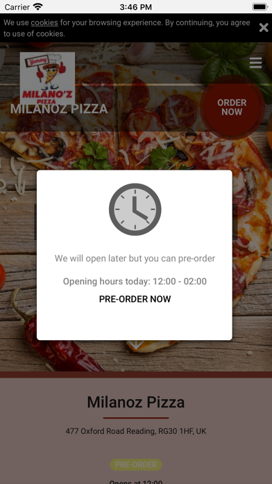 Milano'z Pizza screenshot 2