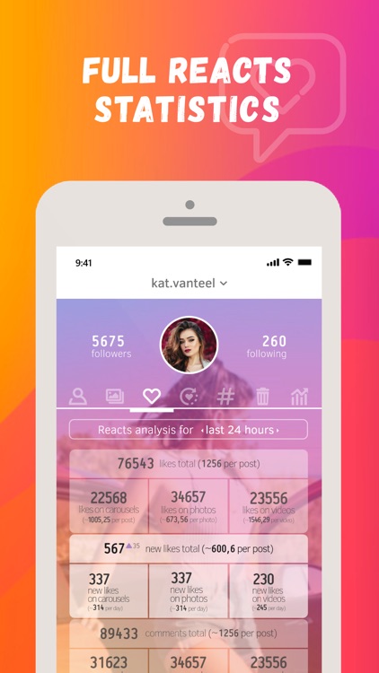 TrackMe: tracker for Instagram