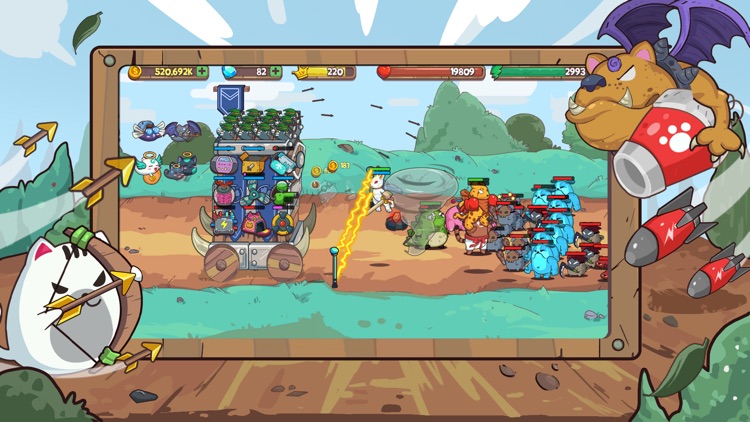 Cat'n'Robot: Idle Defense