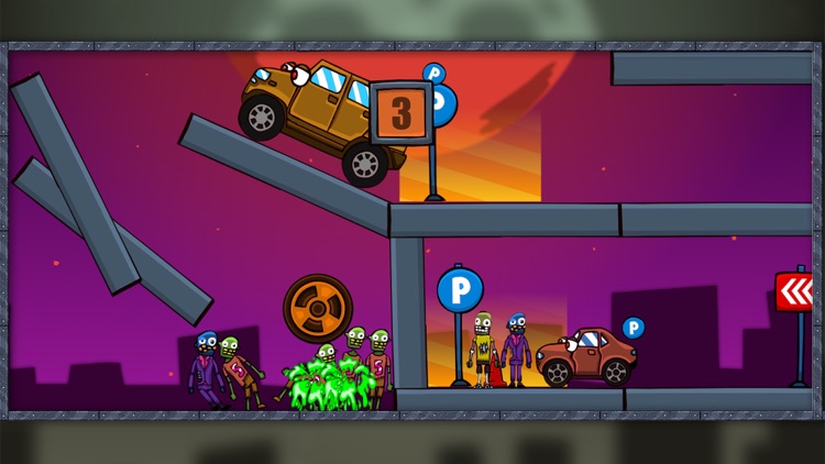 Cars vs Zombies: Arcade Game screenshot-4