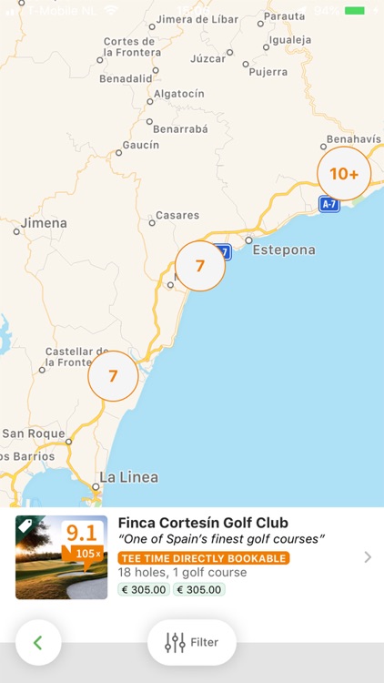 Leadingcourses: golf courses screenshot-5