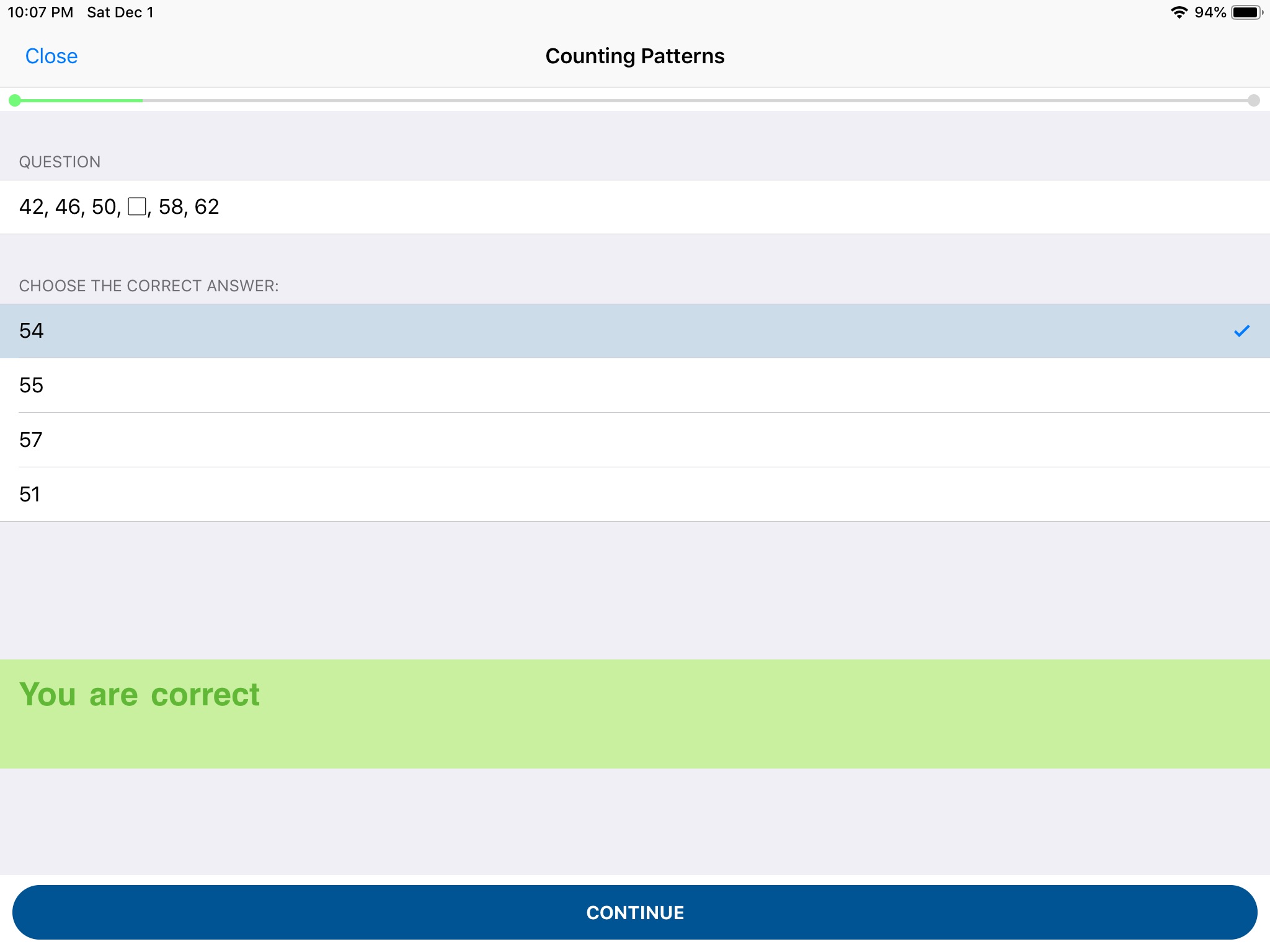 Math Quiz++ screenshot 4