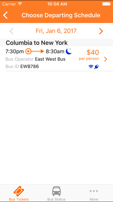 EastWest Bus screenshot 2