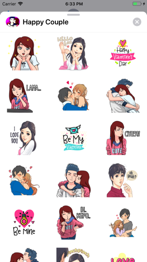 Happy Couple Sticker(圖3)-速報App