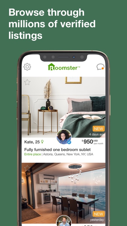 Roomster: Roommates & Rooms