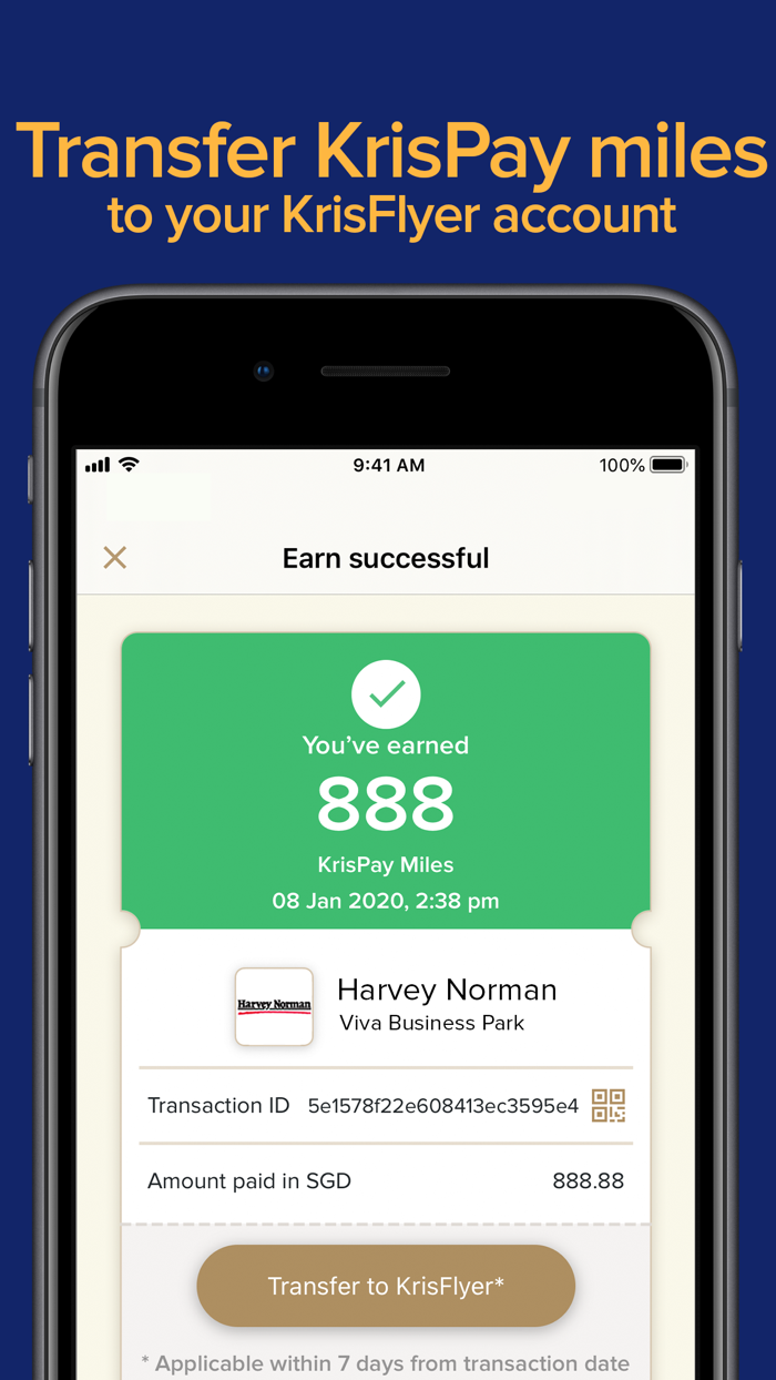 KrisPay by Singapore Airlines