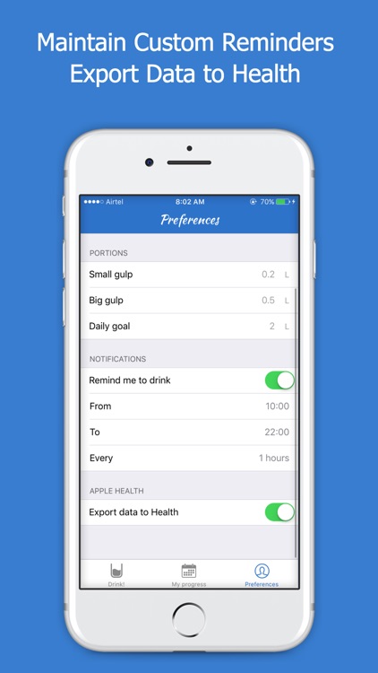 Water Drinking Reminder Pro screenshot-4